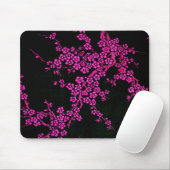 Oriental floral design mousepad muismat (Met muis)