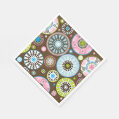 Oriental Floral Pattern Paper Napkins Servet (Hoek)