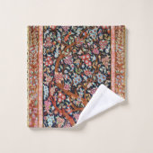 Oriental Floral Persian Carpet Rug Bad Handdoek (Wasdoekje)