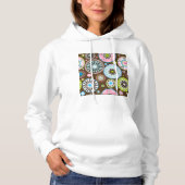 Oriental Floral Sweat - shirt à capuche (Devant)