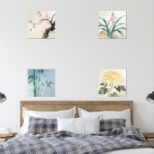 Oriental Four Gentlemen Print Set (Chambre à coucher)