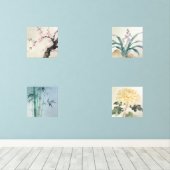 Oriental Four Gentlemen Print Set (Parquet)