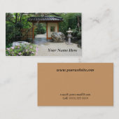 Oriental Garden Gate Visitekaartje (Voorkant / Achterkant)