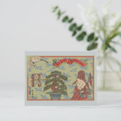 Oriental Gnome Briefkaart (Staand voorkant)