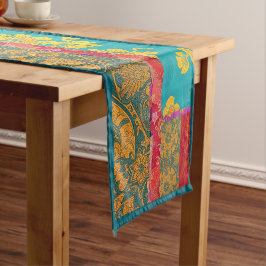 ORIENTAL Groen Rood - Tafelkleed, Loper
