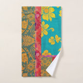 ORIENTAL Kleurrijk Groen Rood - Badhanddoek Set Bad Handdoek (Handdoek)