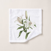 Oriental Lily - Siberia Bad Handdoek (Wasdoekje)