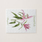 Oriental Lily - Stargazer Legpuzzel (Horizontaal)