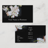 Oriental Lily Visitekaartje (Voorkant / Achterkant)