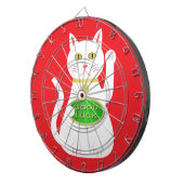 Oriental Lucky Cat Dartbord (Voorkant Rechts)