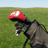 Oriental Lucky Cat Golfheadcover (Insitu)