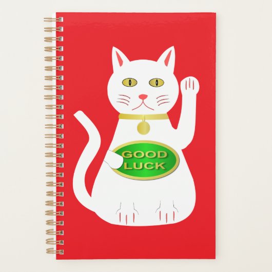 Oriental Lucky Cat Planner (Voorkant)