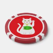 Oriental Lucky Cat Poker Chips (Enkel)
