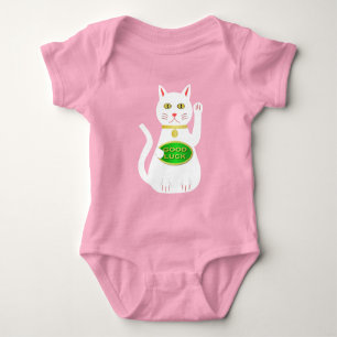 Oriental Lucky Cat Romper