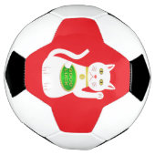 Oriental Lucky Cat Voetbal (Gedraaid)