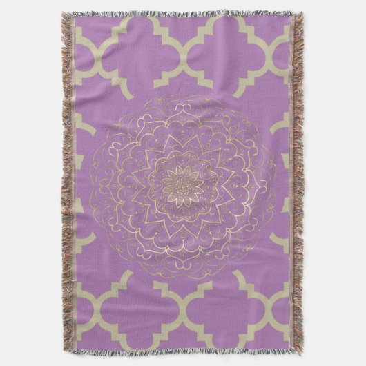 Oriental Mandala - Blanket Deken (Voorkant Verticaal)