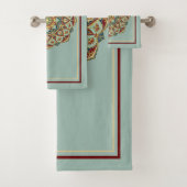 Oriental Mandala - Ensemble de serviettes de bain (En situation)