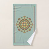 Oriental Mandala - Ensemble de serviettes de bain (Serviette à main)
