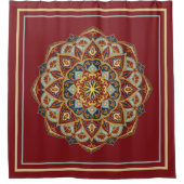 Oriental Mandala - Shower Curtain Douchegordijn (Voorkant)