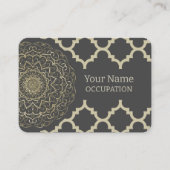 Oriental Mandala - Visitekaartje (Voorkant)