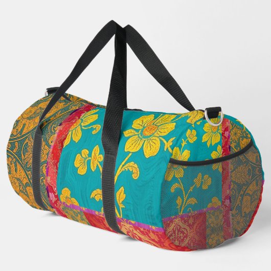 ORIENTAL Marocain couleurs Motif - Duffel Sac (Coin droit)