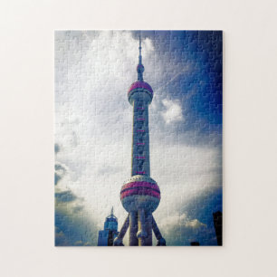 Oriental Pearl Tower - Shanghai - 11x14 inch Legpuzzel
