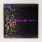 Oriental Pearl Tower - Shanghai - 20x20 - 676 pcs Legpuzzel (Horizontaal)