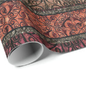 Oriental Persian Antiek Red Cadeaupapier (Rol Hoek)