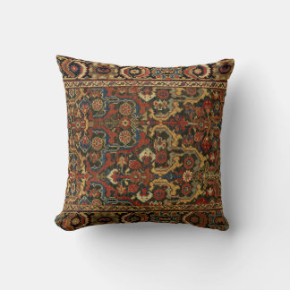 Oriental Persian Carpet with Floral Motifs Kussen