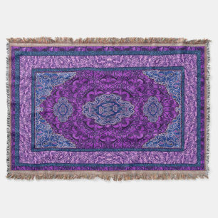 Oriental Persian Paars Deken