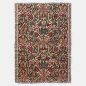 Oriental Persian Pattern Deken (Voorkant Verticaal)