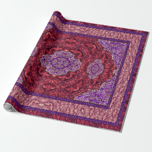 Oriental Persian Roze Cadeaupapier