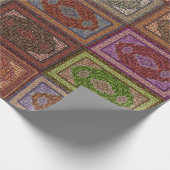 Oriental Persian Rug Pattern Cadeaupapier (Hoek)