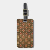 Oriental Persian , Turks Patroon Bagagelabel (Voorkant verticaal)