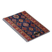 Oriental Persian Turks Rug Pattern , Lijst Notitieboek (Rechterzijde)