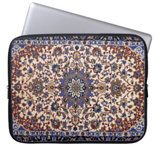 Oriental Persian Turks tapijt Laptop Sleeve
