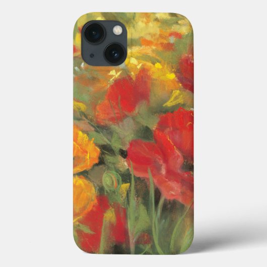Oriental Poppy Field Case-Mate iPhone Case (Achterkant)