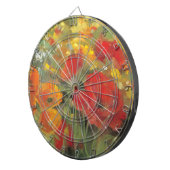 Oriental Poppy Field Dartbord (Voorkant Rechts)