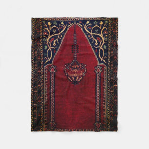 Oriental Prayer Rug design no2 - Moskemotif Fleece Deken