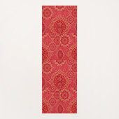 ORIENTAL Red Golden Pattern - Yoga Mat (Voorkant)