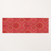 ORIENTAL Red Golden Pattern - Yoga Mat (Voorkant (horizontaal))