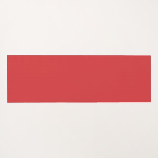 ORIENTAL Red Golden Pattern - Yoga Mat (Achterkant (horizontaal))