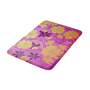 ORIENTAL Roze Gouden Patroon - Badmat Tapijt