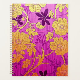ORIENTAL Roze Gouden Patroon - Notitieboek, Planne Planner