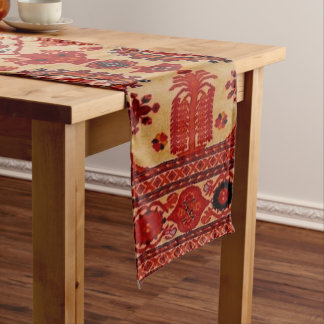 Oriental Rug Pattern Table Runner Korte Tafelloper