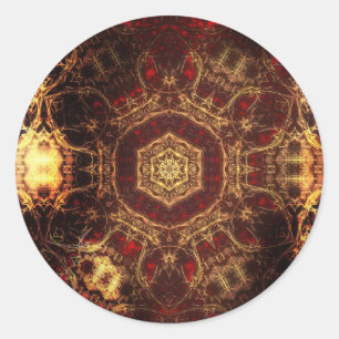 Oriental Rug Ronde Sticker