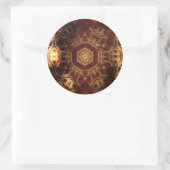 Oriental Rug Ronde Sticker (Tas)