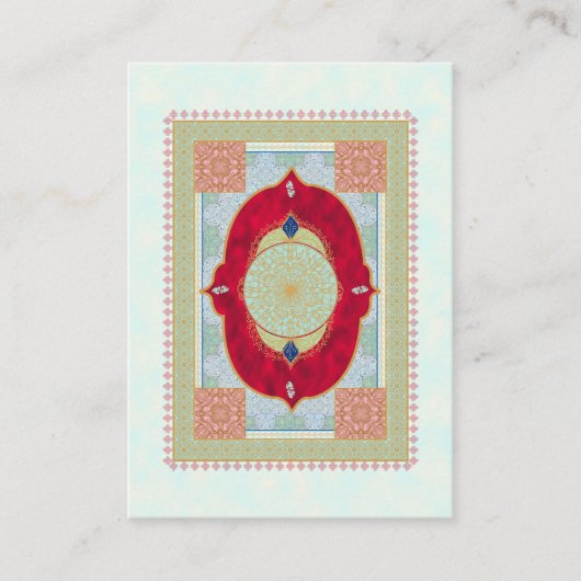 Oriental Rug - Visitekaartje (Voorkant)