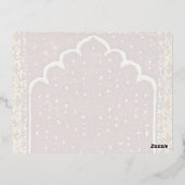 Oriental Sacred boomgaard Folie Feestdagen Briefkaart (Achterkant)