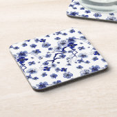 Oriental Sakura Branch Pattern Bier Onderzetter (Linkerzijde)